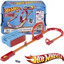 Hot Wheels Track Builder Kaskaderska ptla ognia. Zestaw HMC04 Mattel