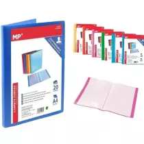 Teczka ofertowa A4 z 20 koszulkami MIX