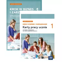 Pakiet Krok w biznes i zarzdzanie 1: Podrcznik do liceum oglnoksztaccego i technikum. Zakres podstawowy, Karty pracy ucznia dla szk ponadpodstawowych
