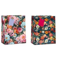 Pan Dragon Torba prezentowa Flower 32x26x12cm MIX