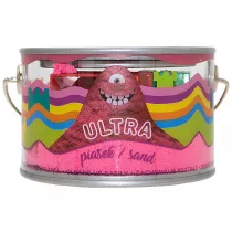 Ultra Piasek rowy - puszka 200g + 5 foremek Zamek Epee