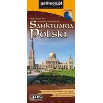 Mapa - Sanktuaria Polski 1:900 000