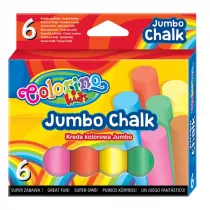 Patio Kreda kolorowa Jumbo Colorino Kids 6 szt.