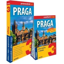 Praga 3w1 przewodnik + atlas + mapa