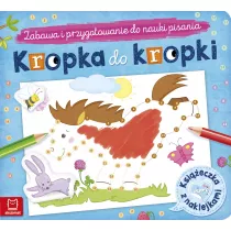 Kropka do kropki. Ksieczka z naklejkami