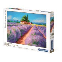 Puzzle 500 el. High Quality Collection. Zapach lawendy Clementoni