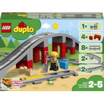 LEGO DUPLO Tory kolejowe i wiadukt 10872
