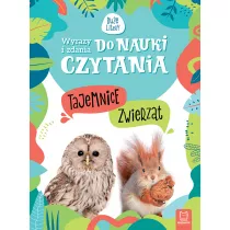 Wyrazy i zdania do nauki czytania. Tajemnice przyrody. Tajemnice zwierzt