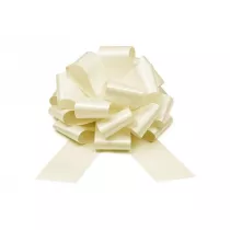 PartyDeco Kokarda dekoracyjna DIY z�amana biel 30cm