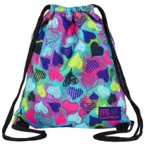 CoolPack Worek sportowy Hearts Graffitti