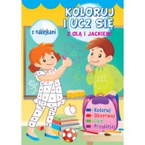 Koloruj i ucz si� z Ol� i Jackiem