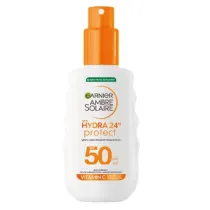 Garnier Ambre Solaire Hydra 24 Protect SPF50 Suncream Spray krem przeciwsoneczny w sprayu 150 ml