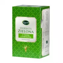 Kawon Herbata Zielona z traw cytrynow 20 x 2 g