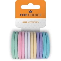 Top Choice Gumka do wosw mix kolorw Pastele 26799 12 szt.