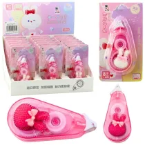 LeanToys Korektor w ta�mie myszka r�owy MIX 8mmx6m