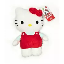 PROMO Maskotka pluszowa Hello Kitty 25cm czerwona sukienka
