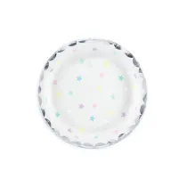 PartyDeco Talerzyki Jednoro�ec Gwiazdki 18cm