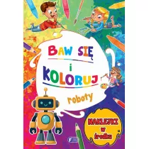 Baw si i koloruj. Roboty