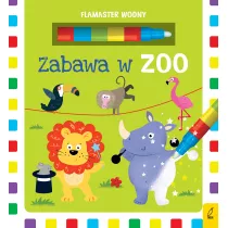 Flamaster wodny. Zabawa w zoo