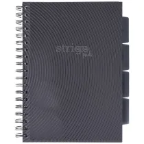 Strigo Ko�ozeszyt Pads B5 Basic szary kratka 100 kartek