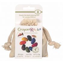 Kredki Crayon Rocks w bawełnianym woreczku 8 kolorów