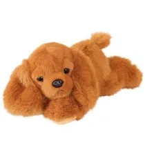 Maskotka Cocker Spaniel brzowy 30cm Leantoys