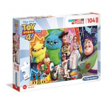 Puzzle maxi 104 el. Supercolor. Toy story 4 Clementoni