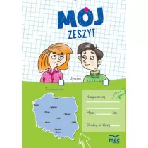 M�j zeszyt. Zeszyt dla przedszkolaka kratka 16 kartek