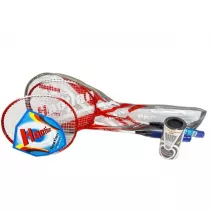 Badminton zestaw+lotki+pokrowiec 000801 12885 Madej