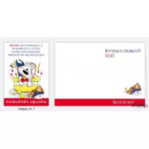 Stamp Karnet Happy B6 + koperta wz�r nr 07 Urodziny