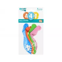 Godan Balony cyfra 4 mix 30 cm