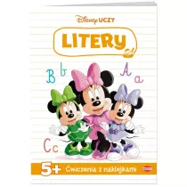 Disney Uczy. Litery. Minnie