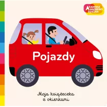 Pojazdy. Akademia m�drego dziecka. Moja ksi��eczka z okienkami