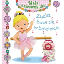 Zuzia bawi si� w baletnic�. Ma�a dziewczynka