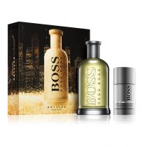 Hugo Boss Bottled zestaw dla mężczyzn woda toaletowa spray + dezodorant sztyft 200 ml + 75 ml
