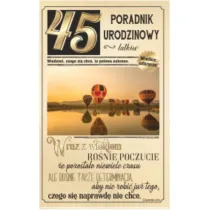 AbCard Kartka okoliczno�ciowa Urodziny 45 U75