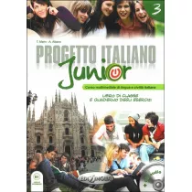 Progetto italiano junior 3 podr�cznik + �wiczenia + Audio CD