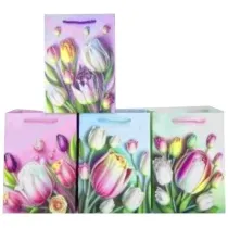 Merkpol Torba prezentowa Tulipany MIX