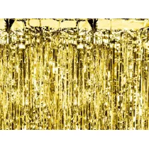 PartyDeco Kurtyna Party z�ota 90x250cm