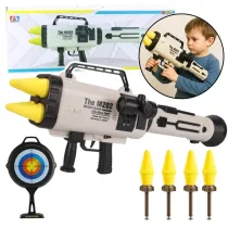 Leantoys Wyrzutnia rakiet M202 pociski gbkowe 68cm