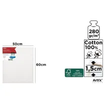Artix Podobrazie 50x60x1,5cm, 280g