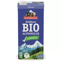 Berchtesgadener Land Mleko alpejskie UHT o obni�onej zawarto�ci laktozy (min. 3,5 % t�uszczu) 1 l Bio