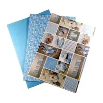 Galeria Hobby Karton 300g baby 24x34cm 3 ark MIX