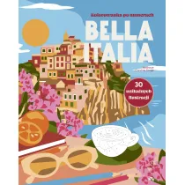 Bella Italia. Kolorowanka po numerach. Kolorowanka po numerach