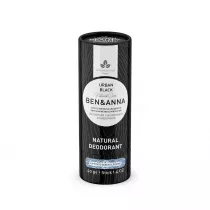 Ben&Anna Natural Soda Deodorant naturalny dezodorant na bazie sody sztyft kartonowy Urban Black 40 g