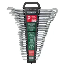 Rockforce / Wmc Rockforce klucz p�asko-oczkowy kpl. (6-32mm) 25 el.