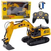 Koparka gsienicowa RC z dwikiem Leantoys