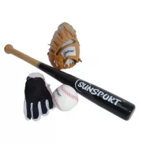 Baseball dla pocz�tkuj�cych kij+r�kawica+miotacz Tactic