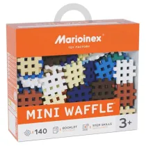 Klocki konstrukcyjne 140 element�w Wafle Mini MARIOINEX 909072   KLOCKI KONSTR WAFLE MINI 140EL MARIO 072 PUD