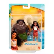 Disney Vaiana 2 Zestaw maych lalek Vaiana i Maui Mattel